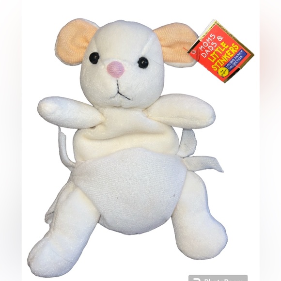 HTF Image Masters Mom Dads & Little Stinkers Sissy Squeakster Bean Bag Toy 7” - Picture 1 of 3